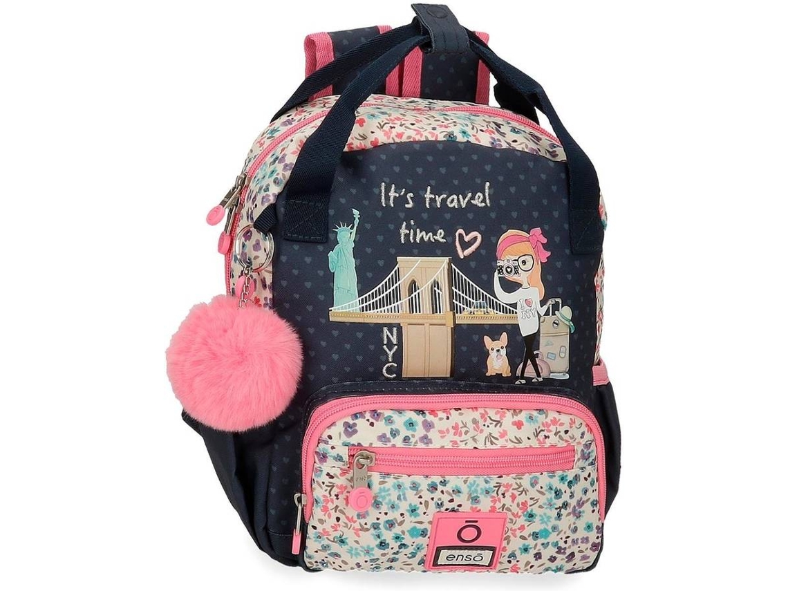 Mochila ENSO Travel Time (Azul - 23x28x10 cm)