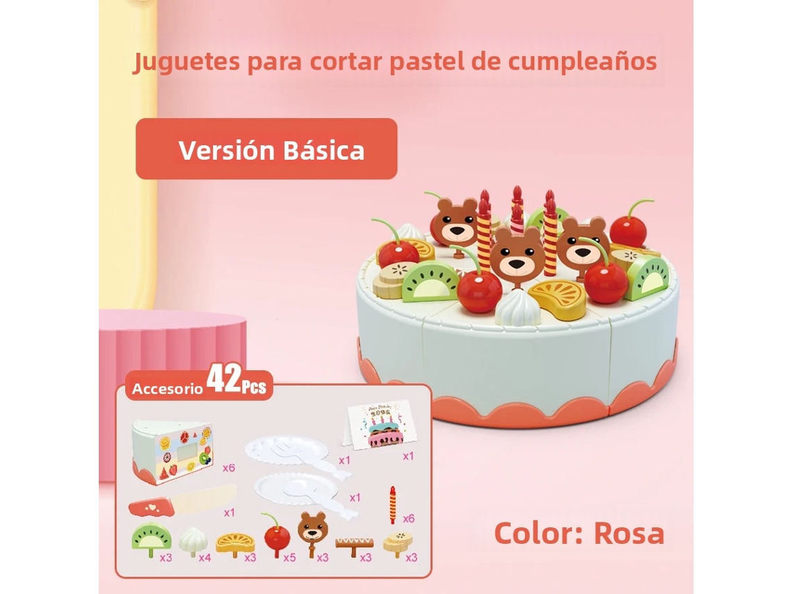 (rojo, 42 Piezas) Juego De Cocina De Juguete Para Niños, Que Incluye Ollas, Sartenes, Tazones Y Otros Utensilios De Cocina.