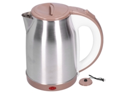 Chaleira Elétrica De Aço Inox Marrom 2l 2000w Com Desligamento Automático Para Casa E Escritório 220-240v