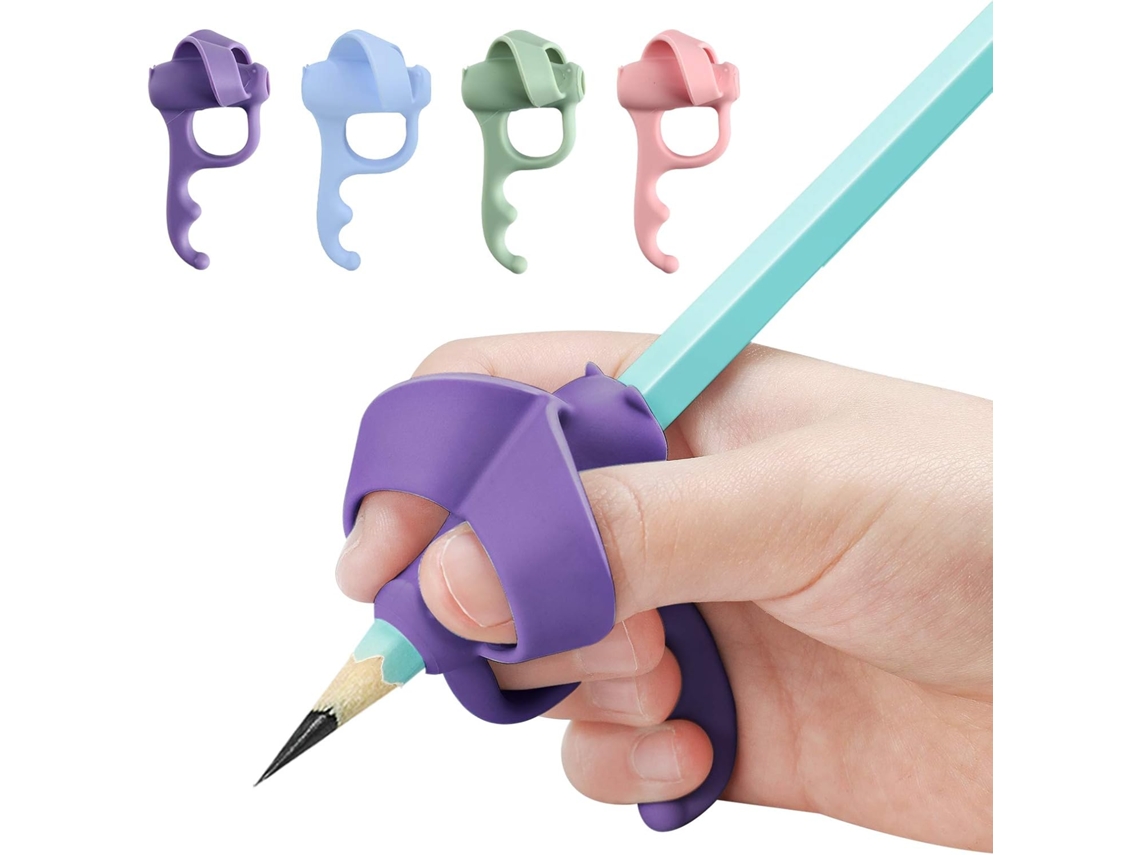 Lápiz ergonómico auxiliar para el sueño, corrección postural, material escolar KOFIHETY (5 dedos) KOFIHETY