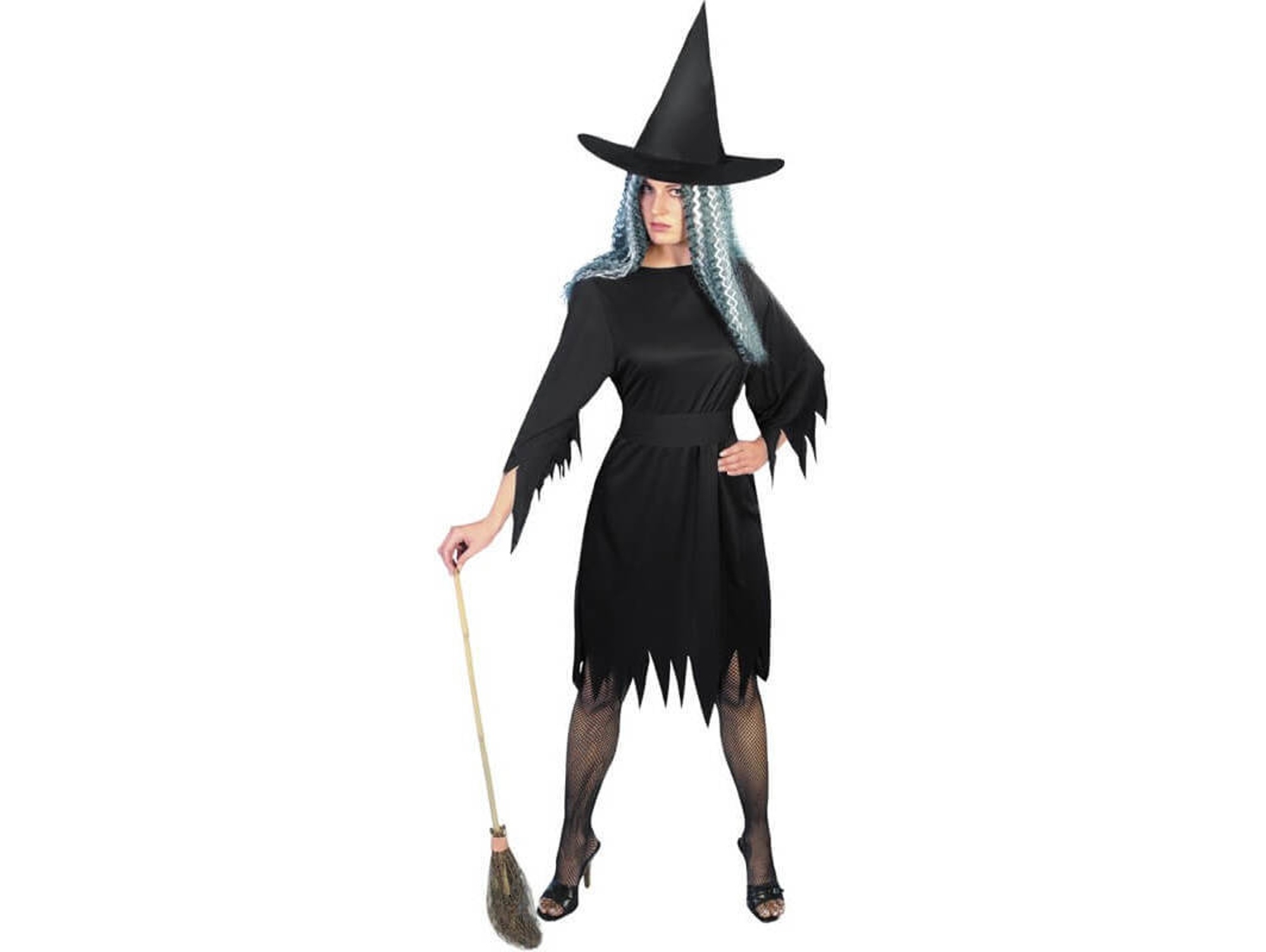 Disfraz de Mujer DISFRAZZES Bruja Horripilante (Talla: L)
