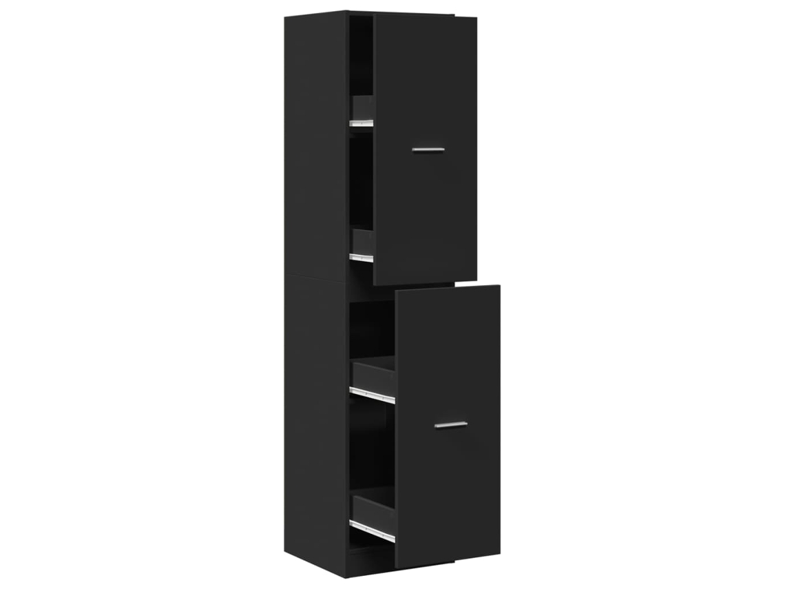 Mueble Boticário Negro MAISON EXCLUSIVE 40x41x174,5 cm
