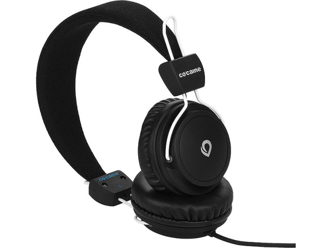 Auriculares con Cable CO:CAINE City Beat (On Ear - Negro)