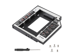 Soporte De Unidad De Estado Sólido (ssd) Para Portátil Sata3 De 12.7mm Semi De Aluminio, Bandeja De Bahía De Disco Duro
