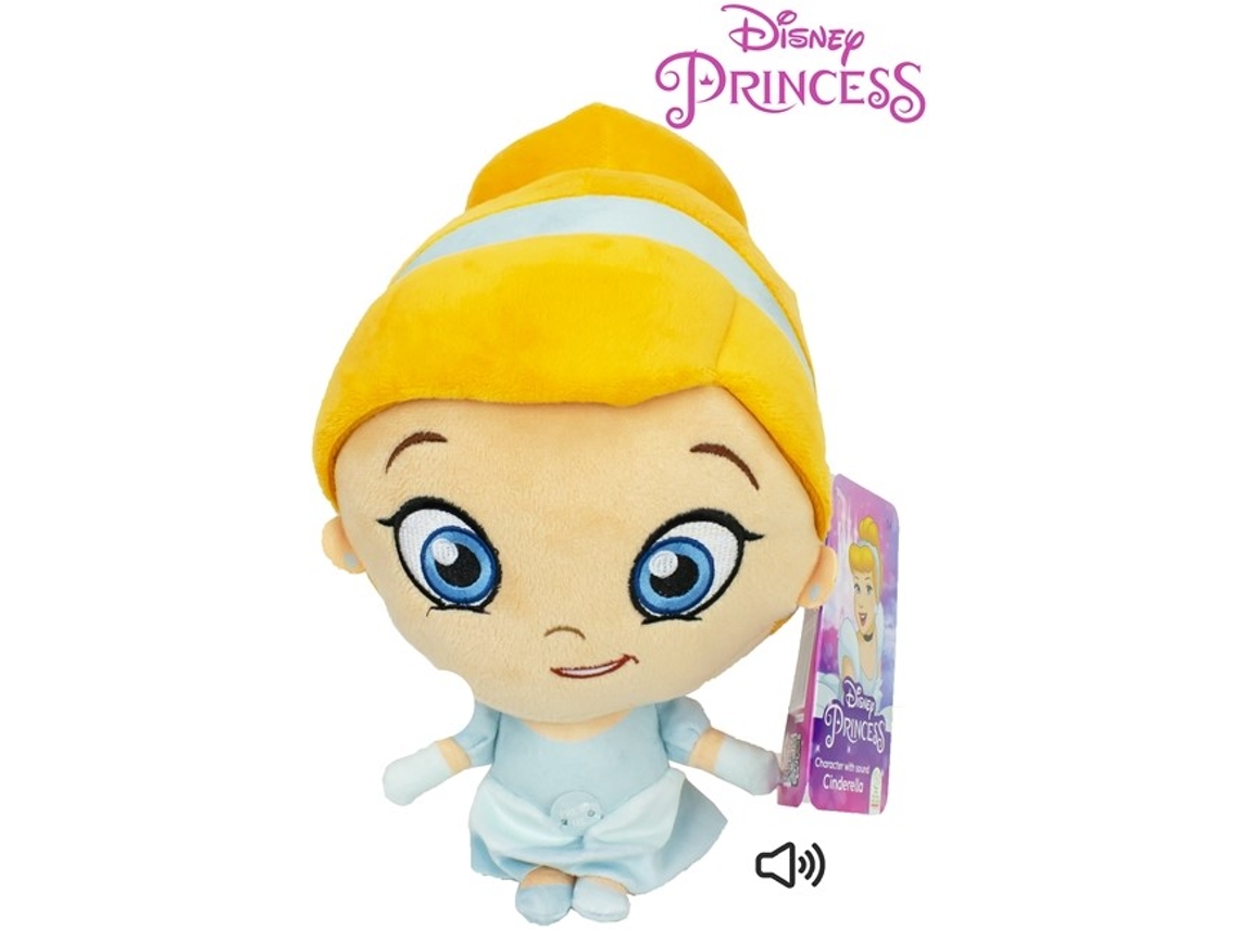 Peluche Princesa Cenicienta Disney con Sonido 25cm