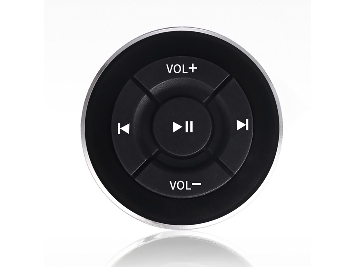 Controle Remoto Bluetooth 4.0 Para Volante De Carro Com Controle De Mídia E Volume