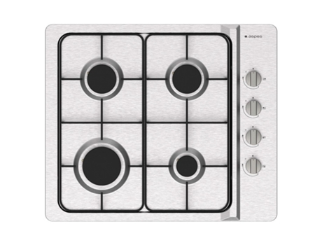 Placa Gas Acero Inoxidable ASPES AG4600X 4f