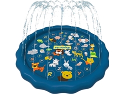 Piscina Para Crianças Pulverizador De Água Inflável Para Áreas Externas, Adequado Para Crianças De 1 A 7 Anos Cuich (100 Cm)