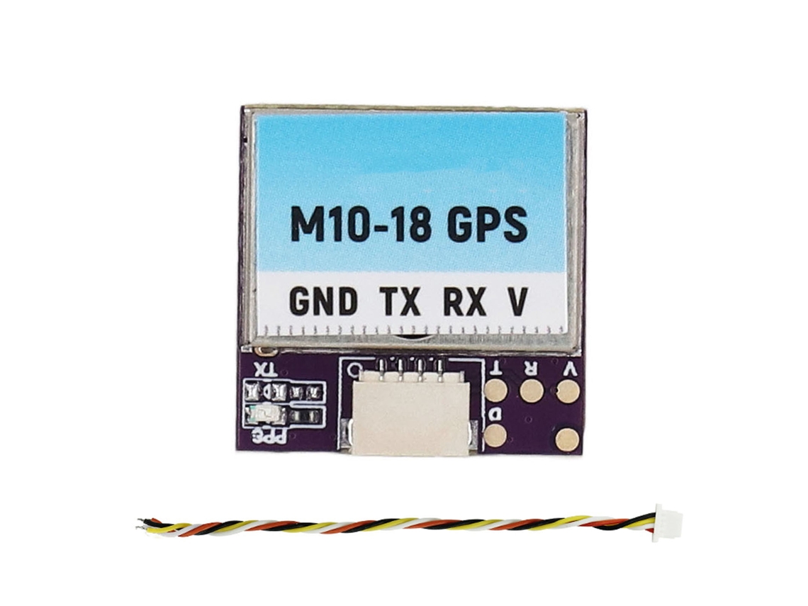 2026velora-módulo Gps Para Drone De Carreras Fpv Con Chip M10 Conector Sh1.0 4p Antena Cerámica De Largo Alcance