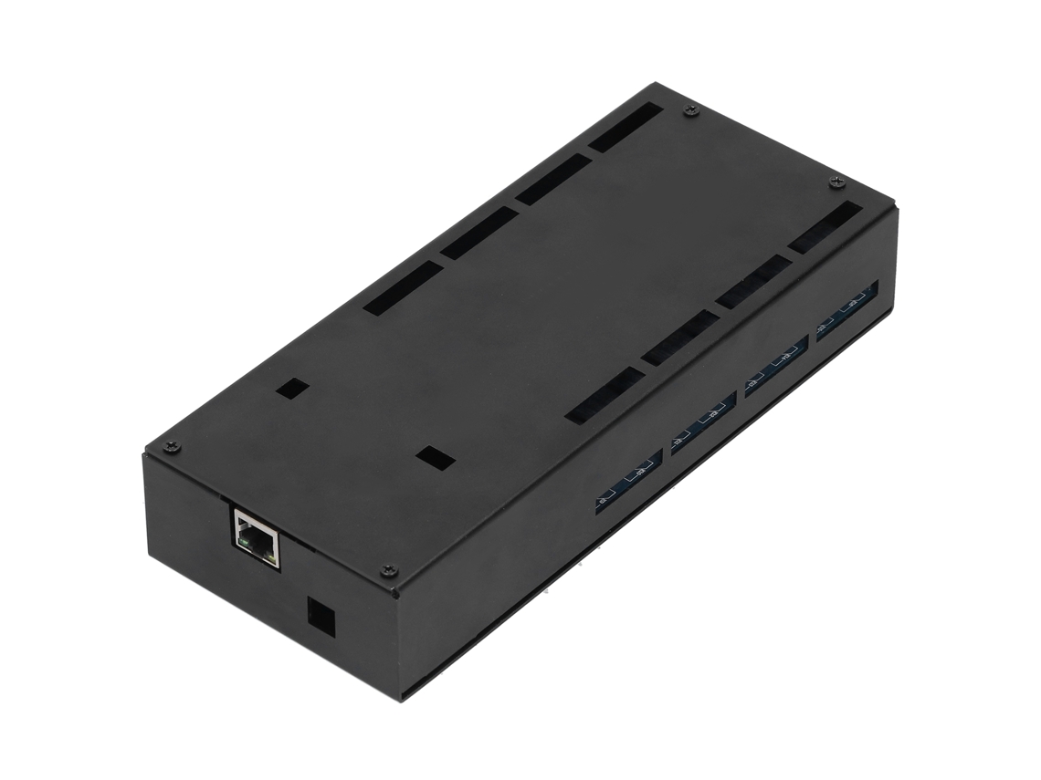 Relé Rj45 16 Canales Relés De Propósito General Accesorios De Relé Aluminio Aleación Componente Electrónico