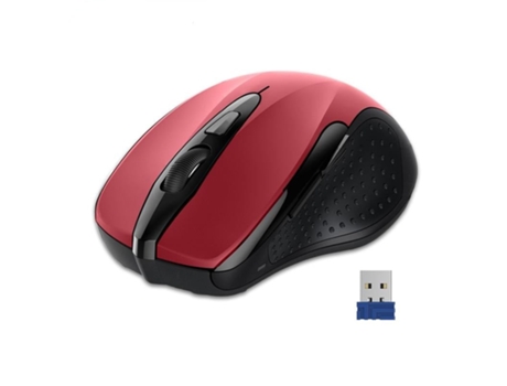 Ratón SLOWMOOSE M003 (Bluetooth - 2600 dpi - M003 - Rojo)