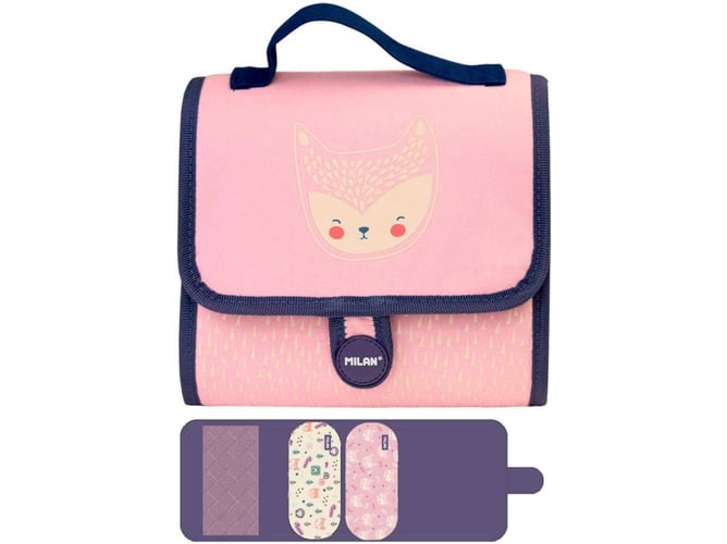 Estuche MILAN Pink (22x20.5x9cm)