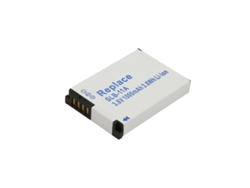 Batería de iones de litio de 3,8 V para cámara Samsung CL65 (1000 mAh), color blanco