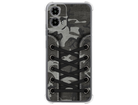 Funda Diseño Zapatillas para Motorola Moto G34 5G TUMUNDOSMARTPHONE Silicona Multicolor