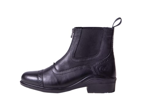Botas para Equitación QHP Escuela Jodhpur Thermo Negro (38)