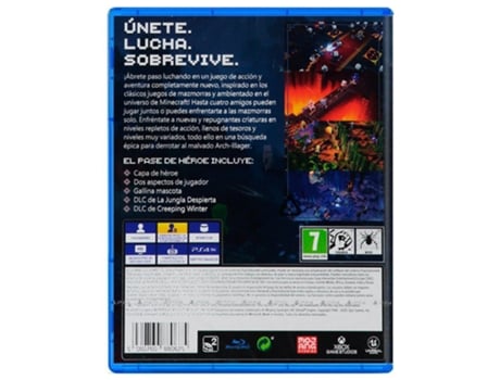 Juegos Meridiem Minecraft Dungeons Hero Edition Ps4