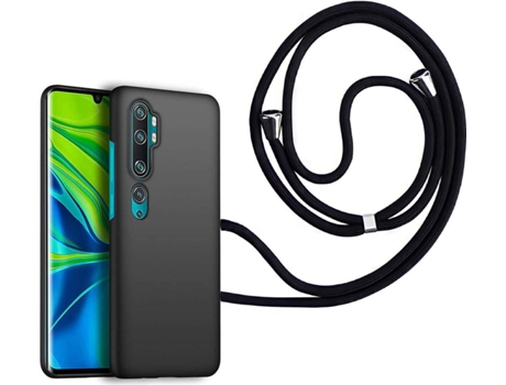 Funda Xiaomi Mi Note 10 Turtleshell Rígida con Collar Negro