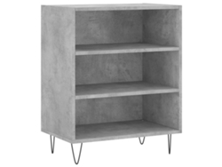 Maison Exclusive - Aparador Madera De Ingeniería Gris Hormigón 57x35x70 Cm