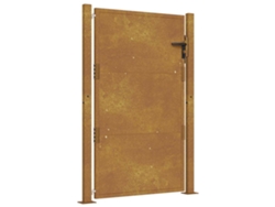 Maison Exclusive - Puerta De Jardín 100x125 Cm De Acero Corten