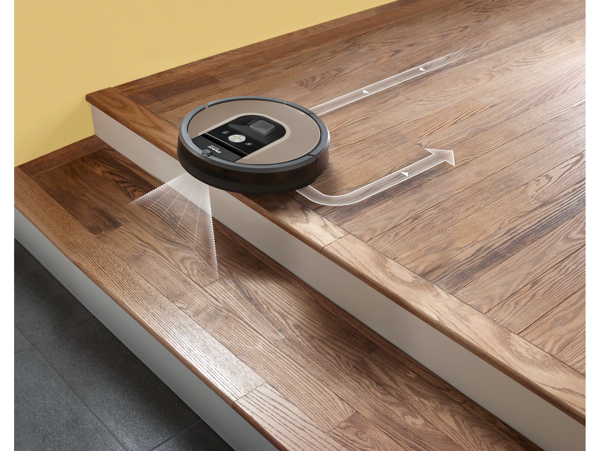 Aspirador Robot IROBOT Roomba 966 Autonomia 75 min Worten.es