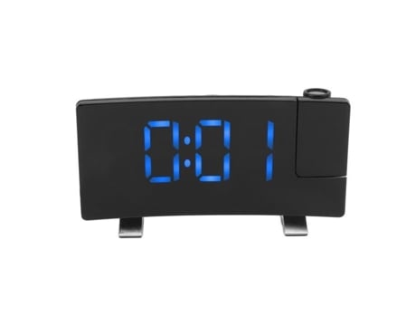 Reloj despertador de proyección Digital HURRISE, reloj despertador con proyección de Radio, pantalla Led, reloj electrónico, reloj despertador con ...