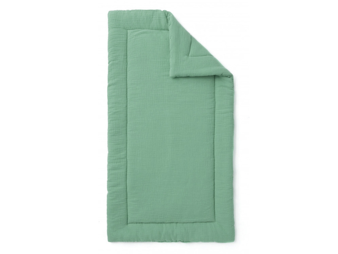 Colchón Para Bebé Digitallab (verde, 60 X 120 Cm, Altura 3 Cm, Núcleo Perforado Y Antibacteriano)