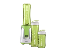 Licuadora DOMO DO436BL, 300 W - 2 vasos de 600 ml y 300ml