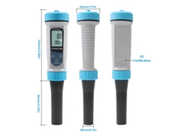 Medidor Digital Portátil De Calidad Del Agua Tuya Bt 5 En 1 Con Pantalla Grande Para Ph/tds/ec/temperatura/cf