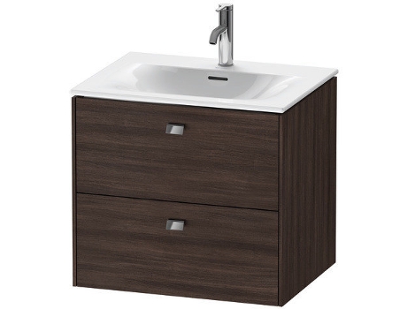 Mueble DURAVIT Brioso bajo lavabo montado en la pared 62,0 x 47,9 cm 2 cajones incl. recorte de sifón y delantal para lavabo Viu 234463