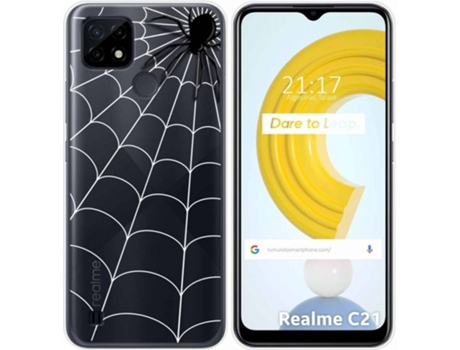 Carcasa Realme C21 TUMUNDOSMARTPHONE Araña Multicolor