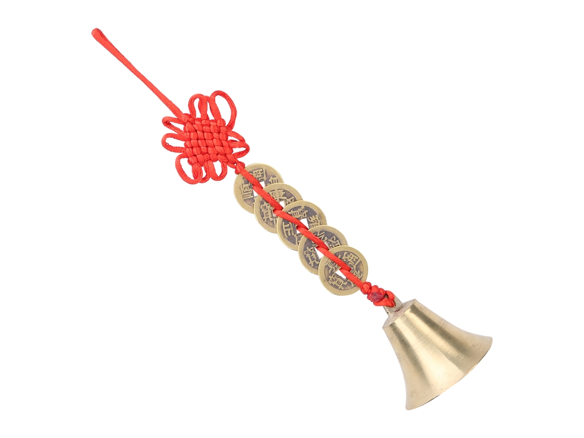 Exquisita Decoración De Campana De Latón Para El Hogar, Jardín, Coche, Adorno De Campanilla De Viento, Regalo