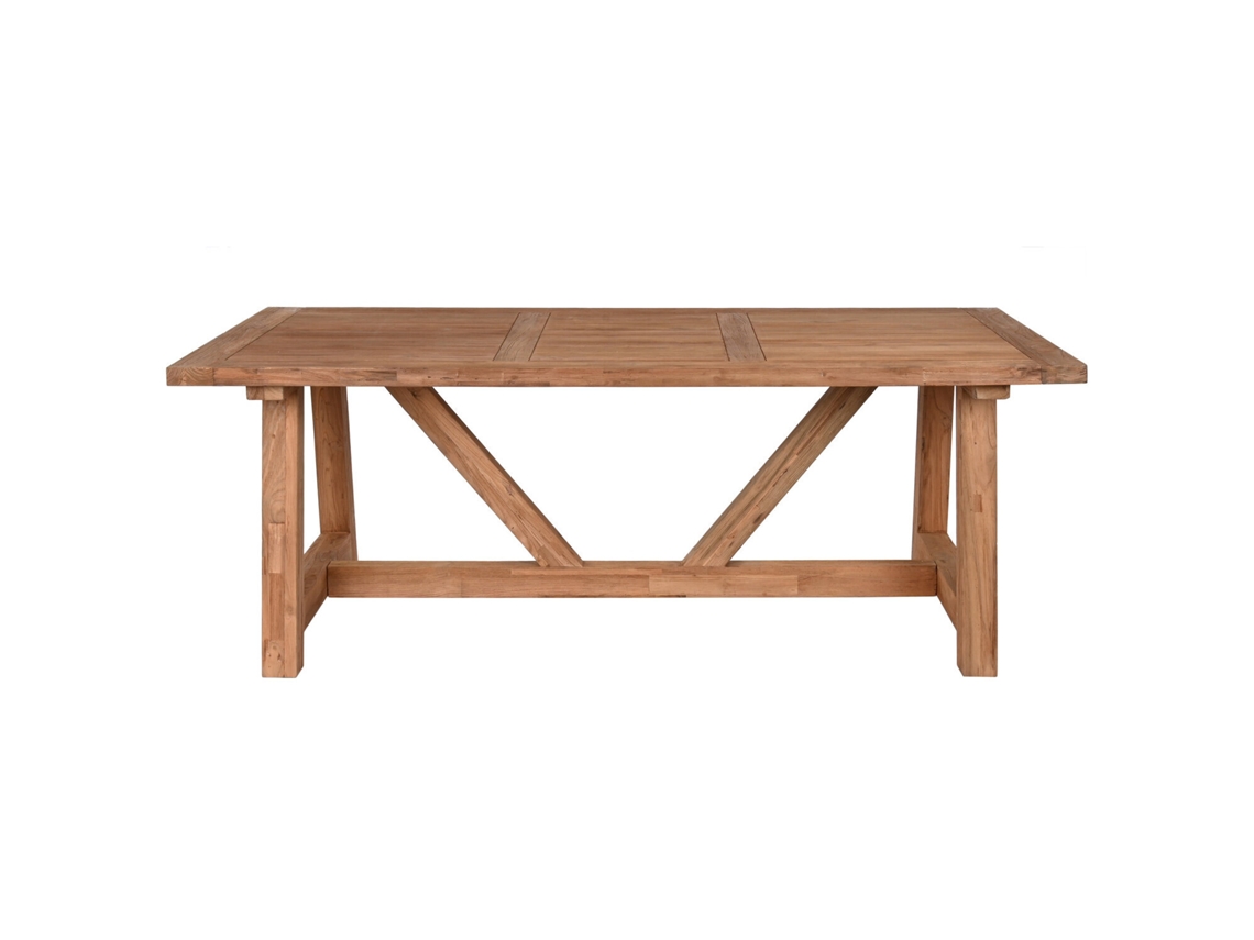 Mesa Comedor Teca Natural 200x100x75cm