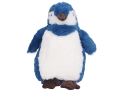 Ats-peluche De Pingüino Cute Suave Fluffy Animal De Peluche Muñeco Juguete Para Cumpleaños Niño 9.84in Azul