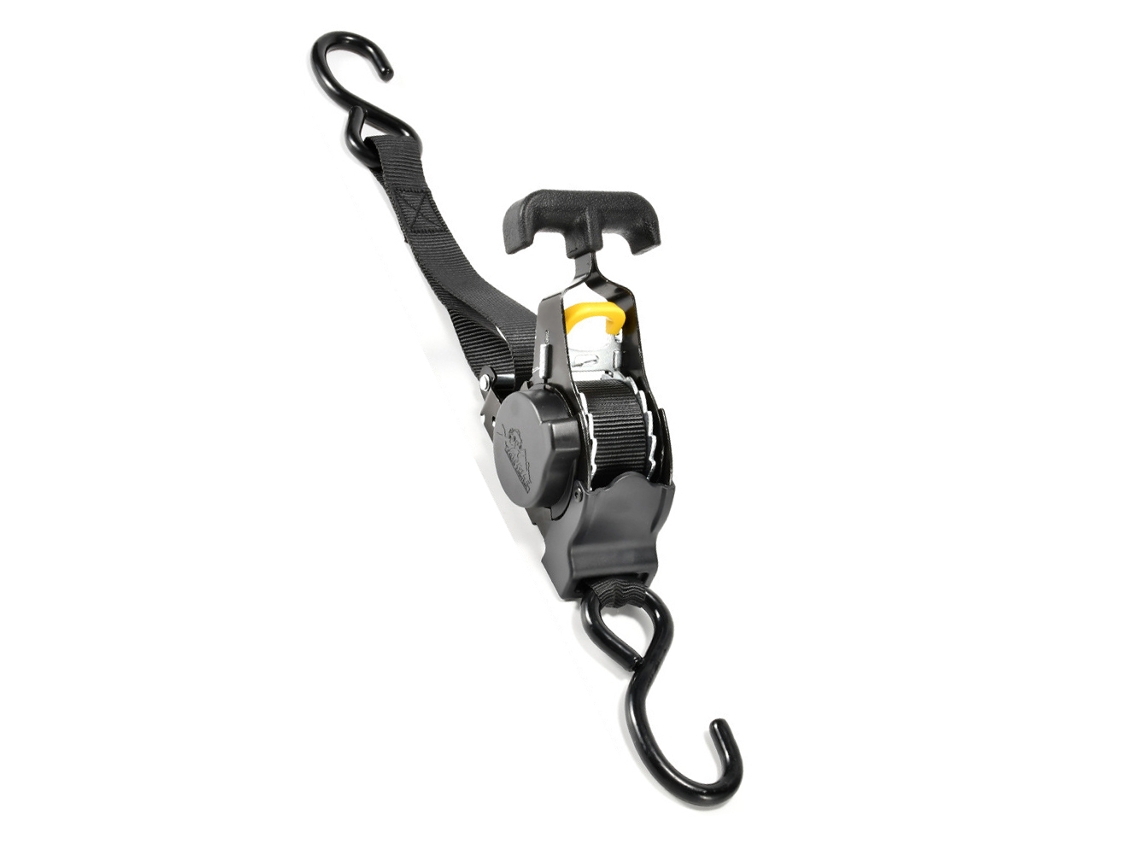Cinturón De Trinquete Automático Retráctil Con Cinta Enrollable Automática 680kg Para Coches Motocicletas Equipaje