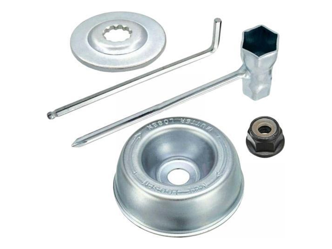 Kit adaptador para cortacésped Lawnmoose con 2 cuchillas