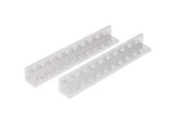 Viga En L De Aluminio De 10 Orificios 3103-0010-0088 Accesorio Para Robot Industrial 12x12x88mm