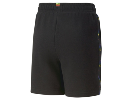 Calção PUMA Shorts Ess Tape Love Is Love Preto 9-10 Years Rapaz