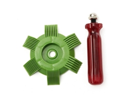 Kit De Limpieza De Aletas Para Aire Acondicionado Y Refrigerador Con Cepillo Y Peine.