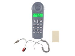 Probador De Línea Telefónica Cableada C019 Herramienta De Comprobación De Conectores Para Linieros Azul Grisáceo