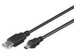 Cable USB GOOBAY (USB - 30 cm - Negro)
