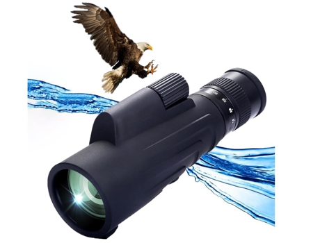Monoculares Monocular con zoom 10-30X50, impermeable, visión clara con poca luz, telescopio portátil para adultos con adaptador para teléfono BISBI...
