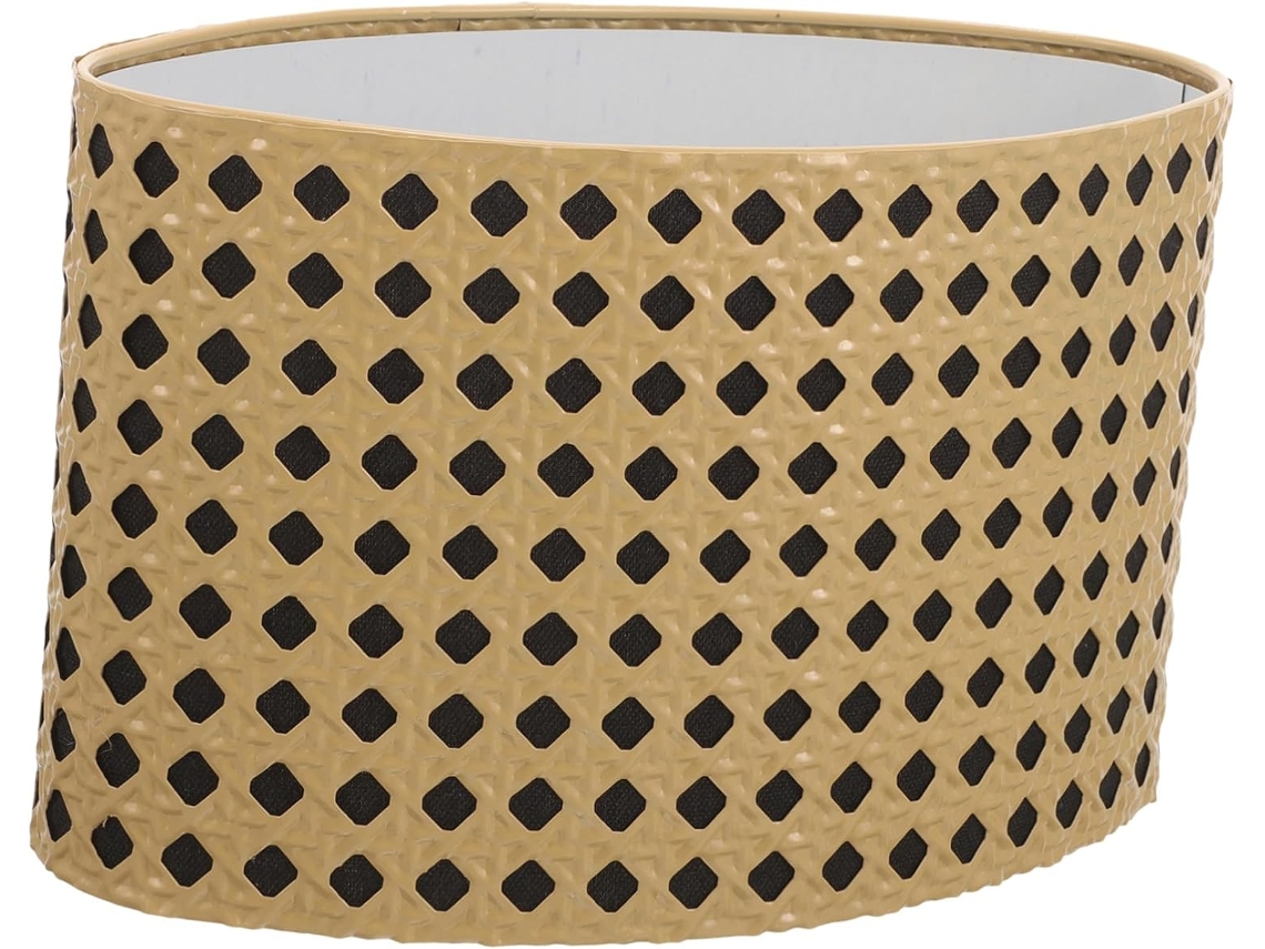 Pantalla De Lámpara De Mesa Ovalada De Metal Hueco, Accesorio De Repuesto Para Lámpara De Escritorio.