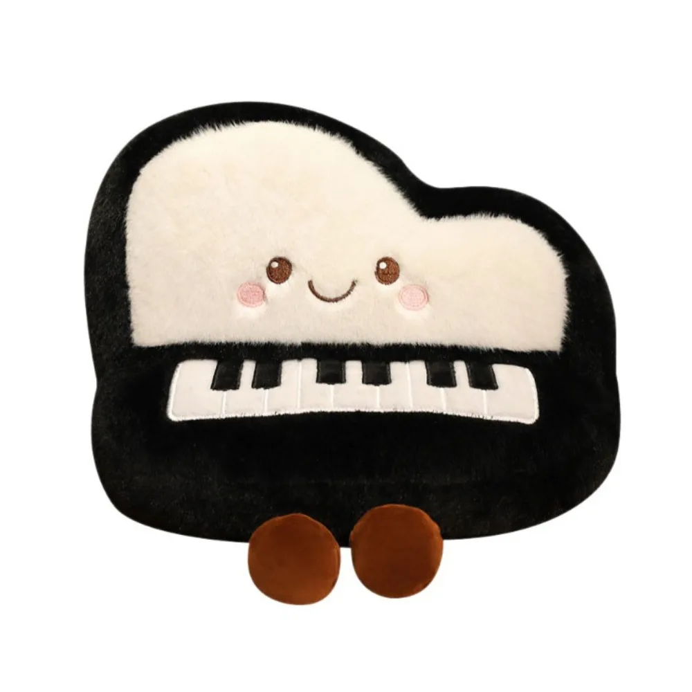 (piano) Lindo Instrumento Musical De Simulación, Peluche Suave De Piano, Guitarra Y Batería, Regalo