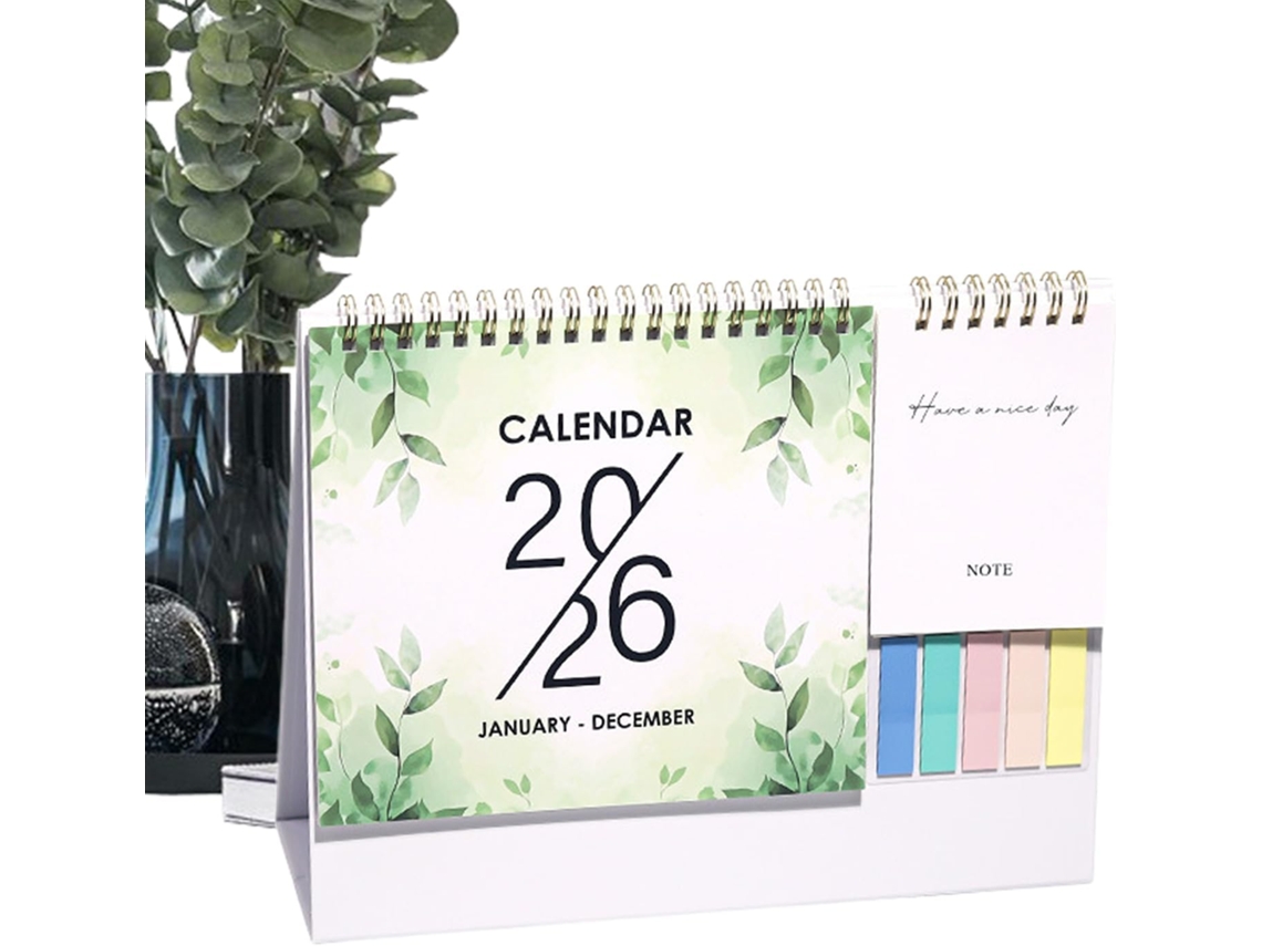 Calendario mensual 2026 (enero-diciembre), planificación y organización escolar, calendario de escritorio