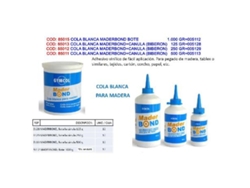Cola blanca maderbond+canula (biberon)   250 gr 005129