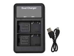 Cargador De Batería En El15 De 8,4 V, Cargador De Batería Dual Para Cámaras Nikon Z5, Z6, Z7, D7000, D750, D800e Y D810
