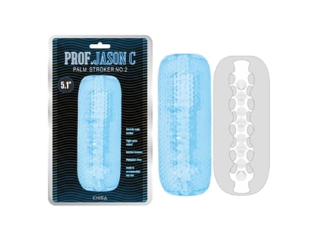 Masturbador Masculino Palm Stroker No. 2 4.9 Azul CHISA