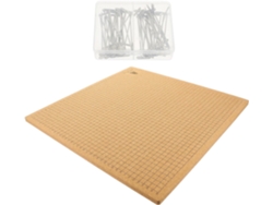 Kit De Tablero De Macramé De Corcho Con Alfileres En T Para Hacer Pulseras.