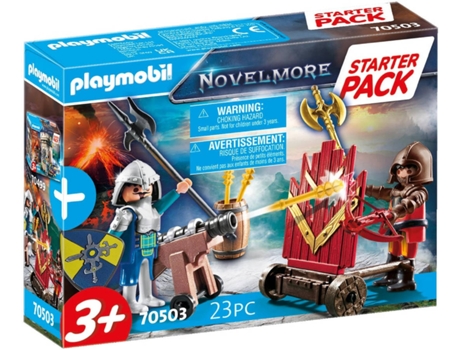 PLAYMOBIL Starter Pack Novelmore: Set Adicional - 70503 (Edad Mínima: ‍3 Años - 23 Piezas)