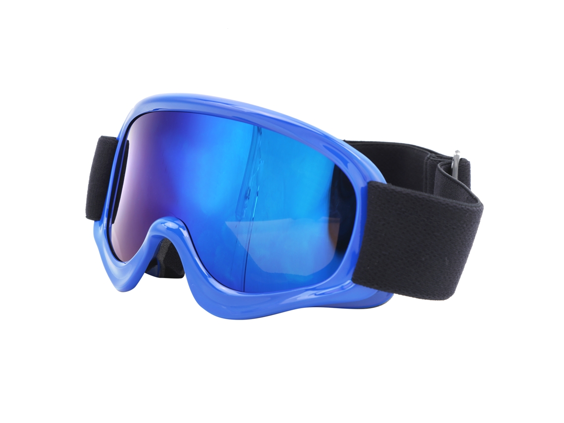 Gafas De Esquí Para Niños De Doble Capa Antifog Antiniebla Viento Resistente Azul